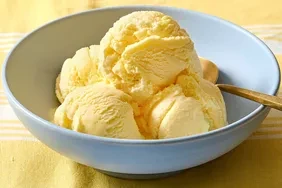 Creamy Homemade Lemon Custard Ice Cream