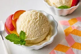 Why You’ll Adore This No-Cook Peach Ice Cream