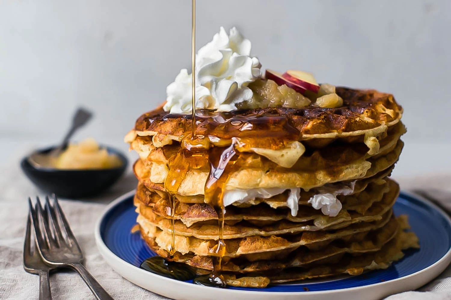 Tipsy Overnight Belgian Waffles