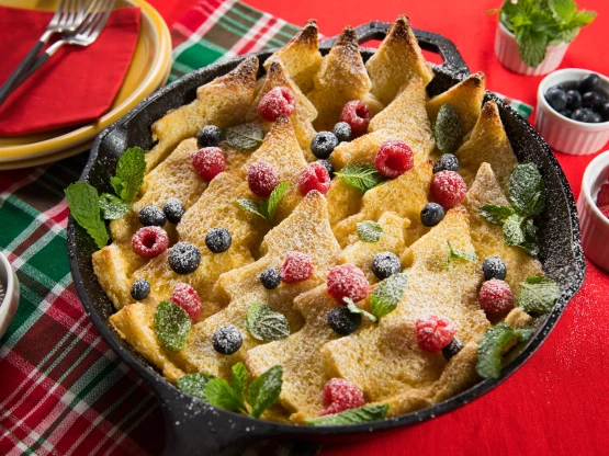 Christmas Tree French Toast Forest Casserole