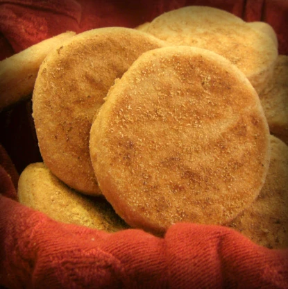 Homemade Buttery English Muffins