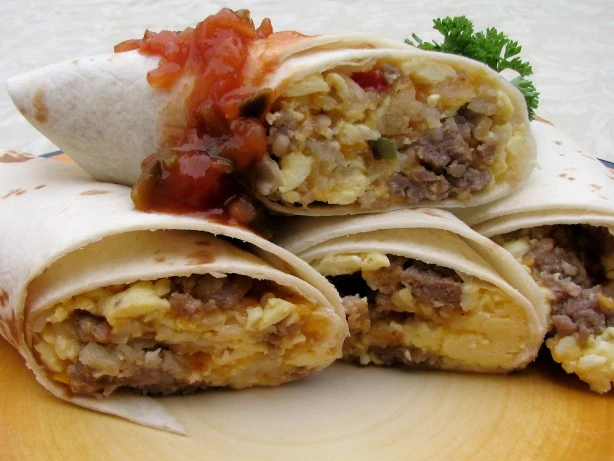 Hearty Make-Ahead Breakfast Burritos