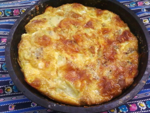 Sausage and Cheese Egg Puffs