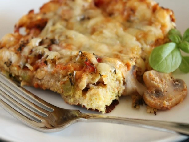 Make-Ahead Whole Wheat English Muffin Breakfast Casserole